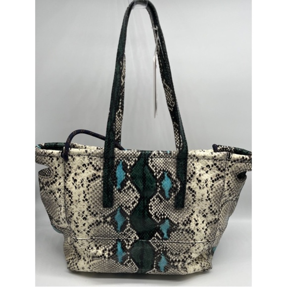 Zadig&Voltaire Retail-$1548 'Bianca' Small Wild Reptile-Embossd Shoulder Bag NWT - Picture 3 of 9